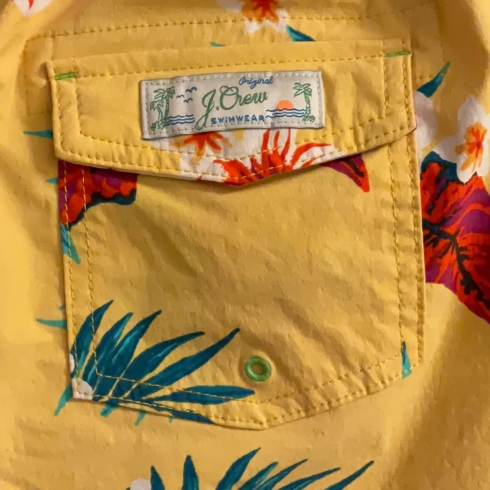 Crewcuts by J, Crew Multi-Colored Patterned Boys’ Swim Trunks